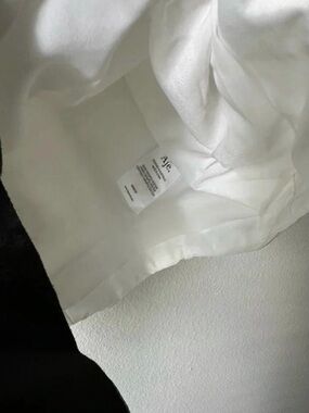 Aje Potion Spiral Mini Dress Black White Floral US 4